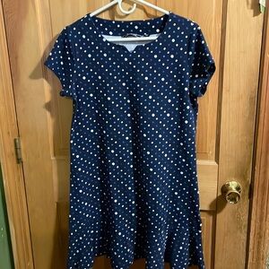 Lands End short sleeve dress